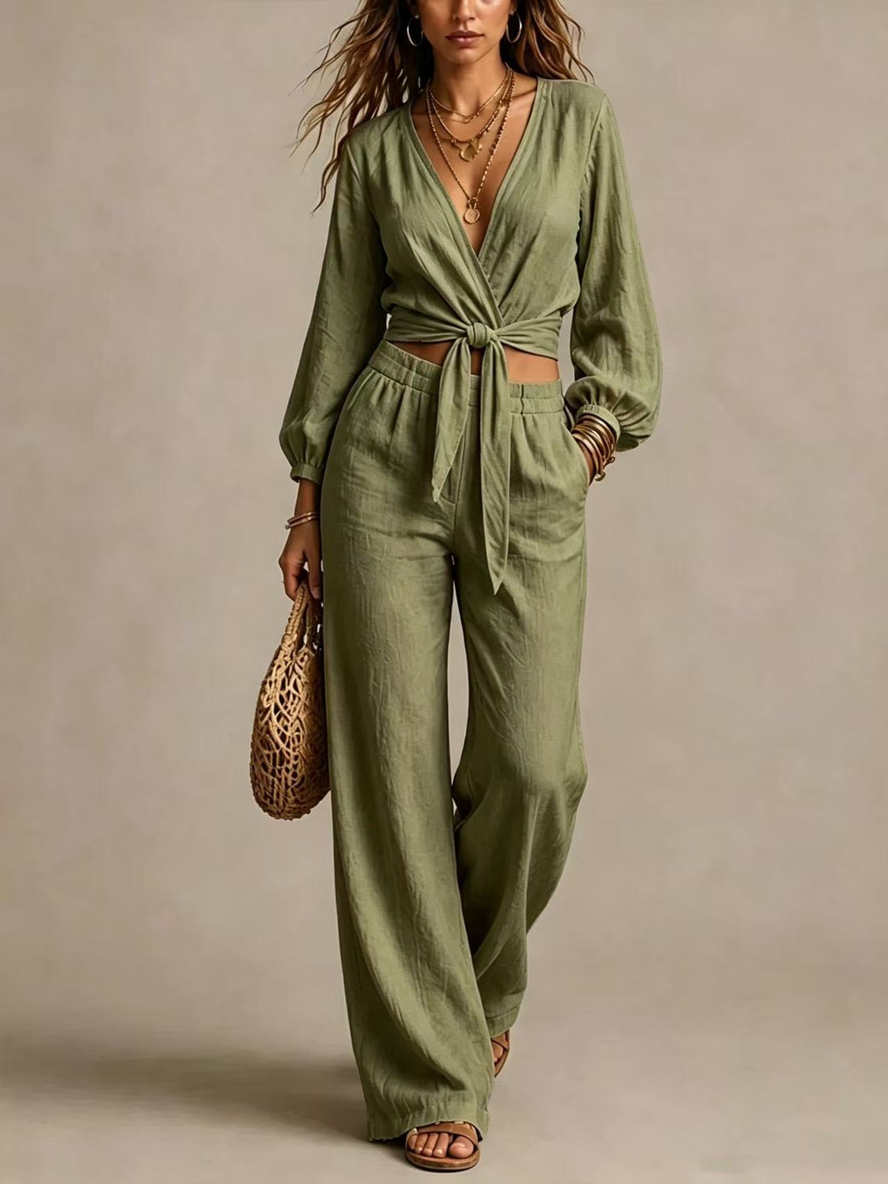 Creative Casual Women's Temperament Leisure Autumn Pants