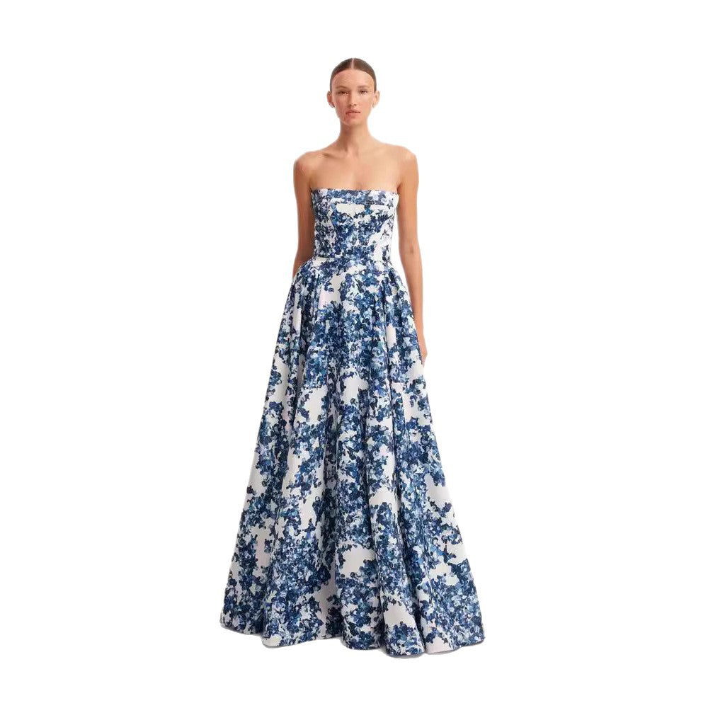 Women's 3d Cutting Fairy Long Elegant Dress Dresses