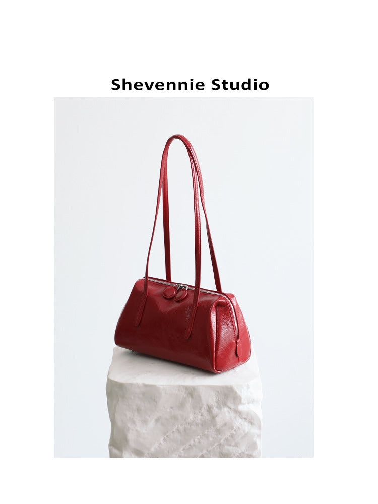 Retro Textured Underarm High-grade Large Capacity Commuter Armpit Bags