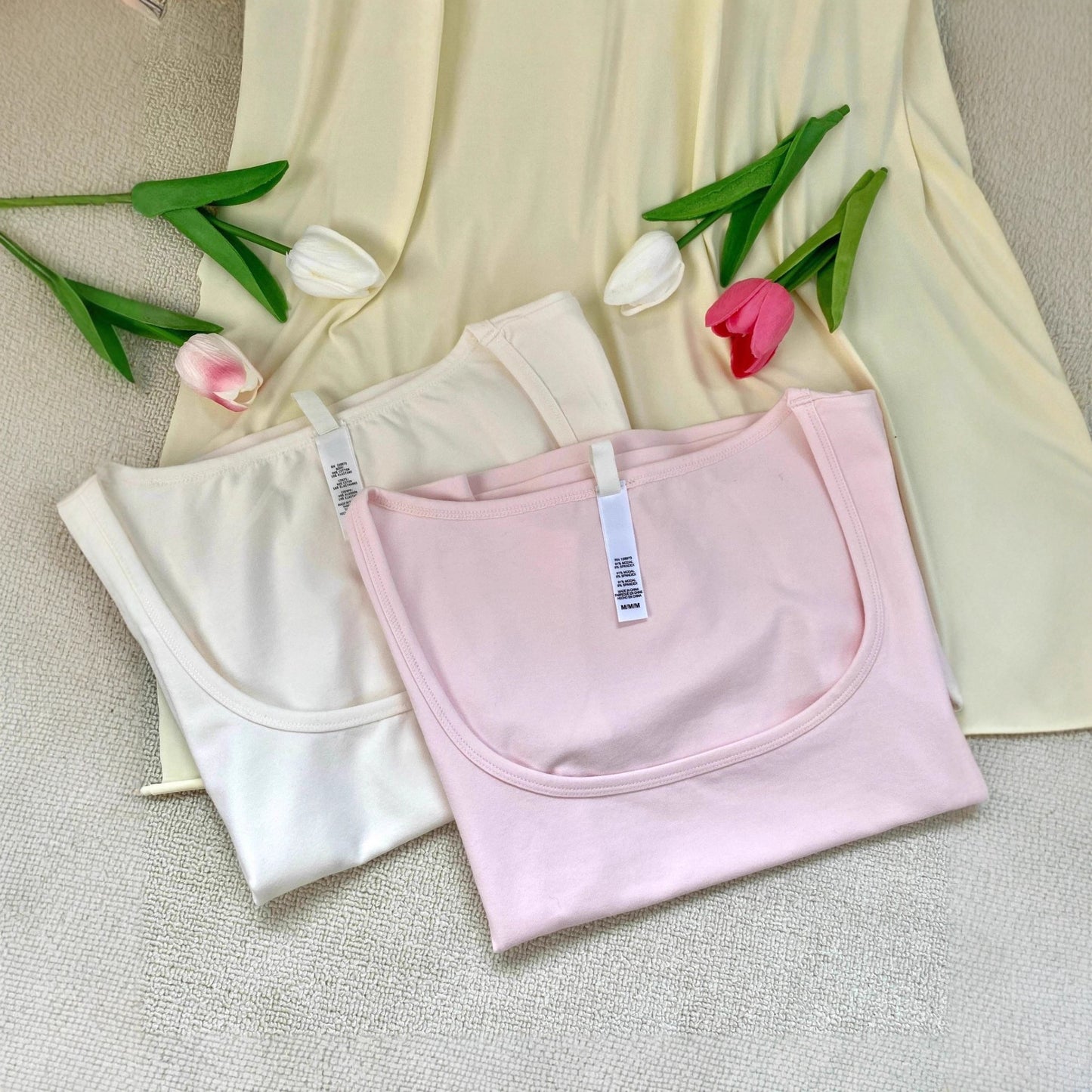 Hot Square Collar Slimming Sleeve T-shirt Blouses