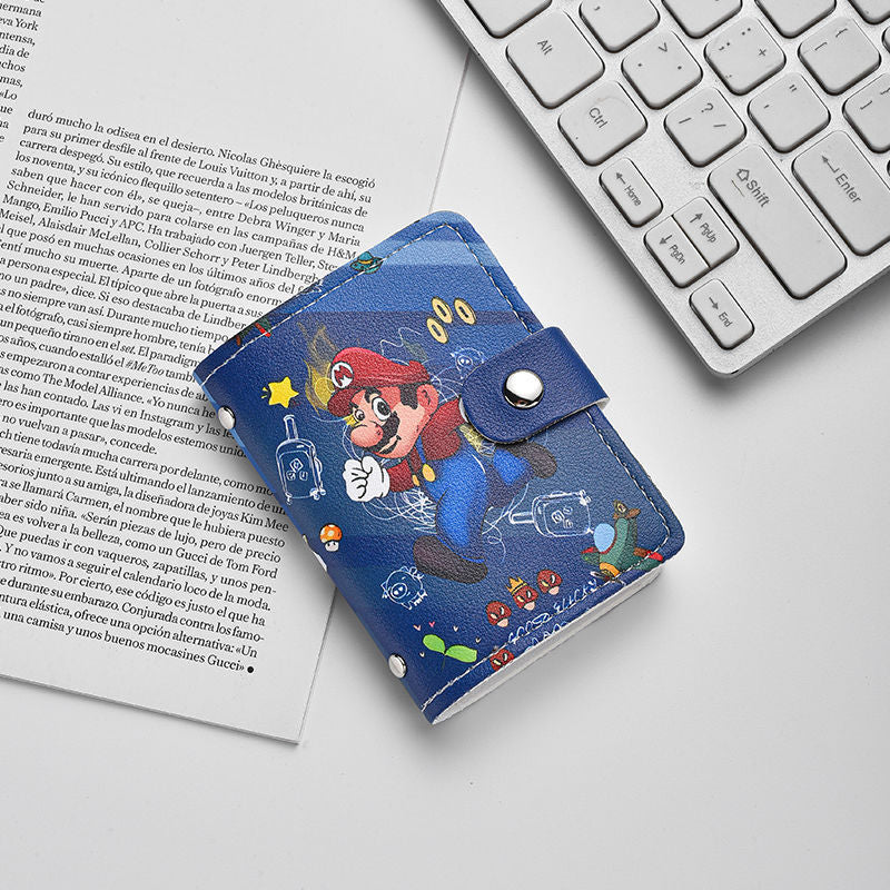 Mary Cartoon Cute Large Capacity Multiple Slots Card Holder