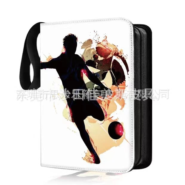 Elegant Binder Zipper Book Game Collection Card Holder