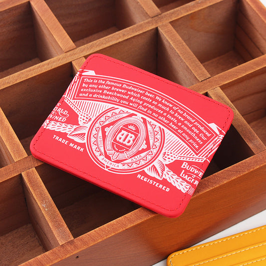 Boutique Grid Bank Clamp Promotional Items Card Holder