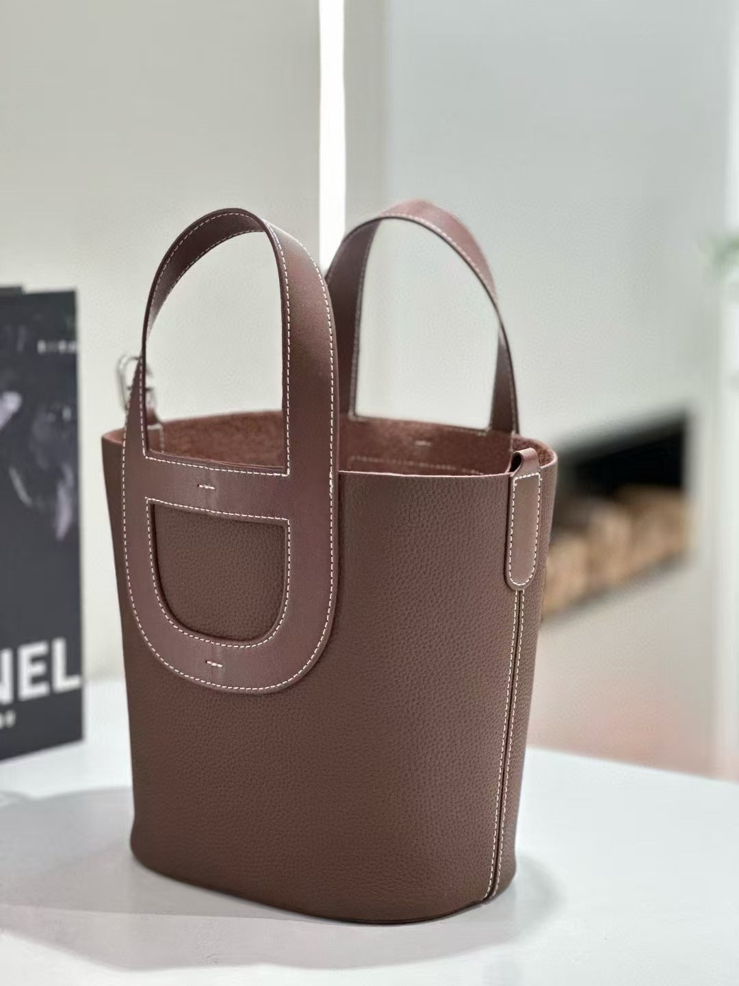 Women's Vegetable Basket Genuine Leather Fashion Combination Crossbody Bags