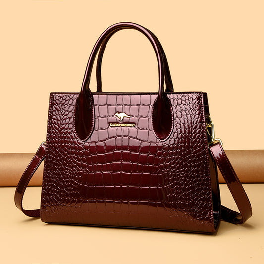 Elegant Classy Women's Patent Leather Glossy Handbags