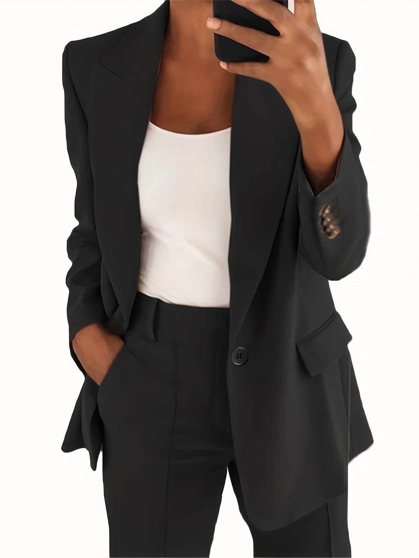 Cool Classic Women's Lapel Fashion Graceful Small Suit