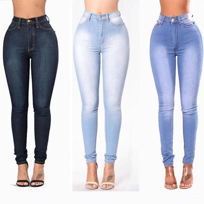 Women's Fashion Slim Stretch Denim Skinny Women's Jeans