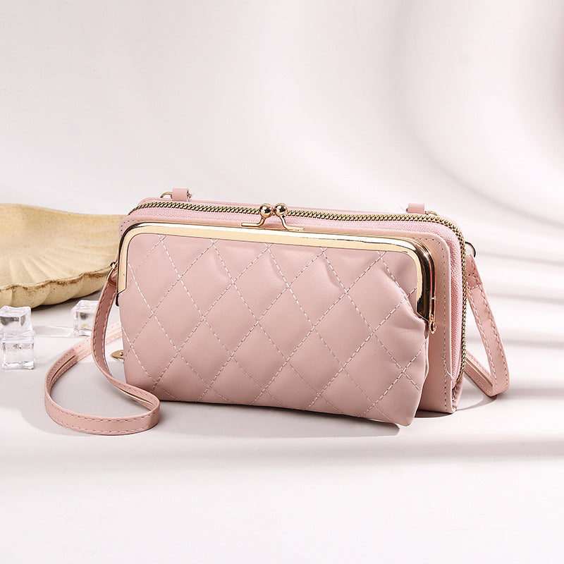 Women's Long Zipper Multiple Slots Expanding Cartoon Ladies Wallets