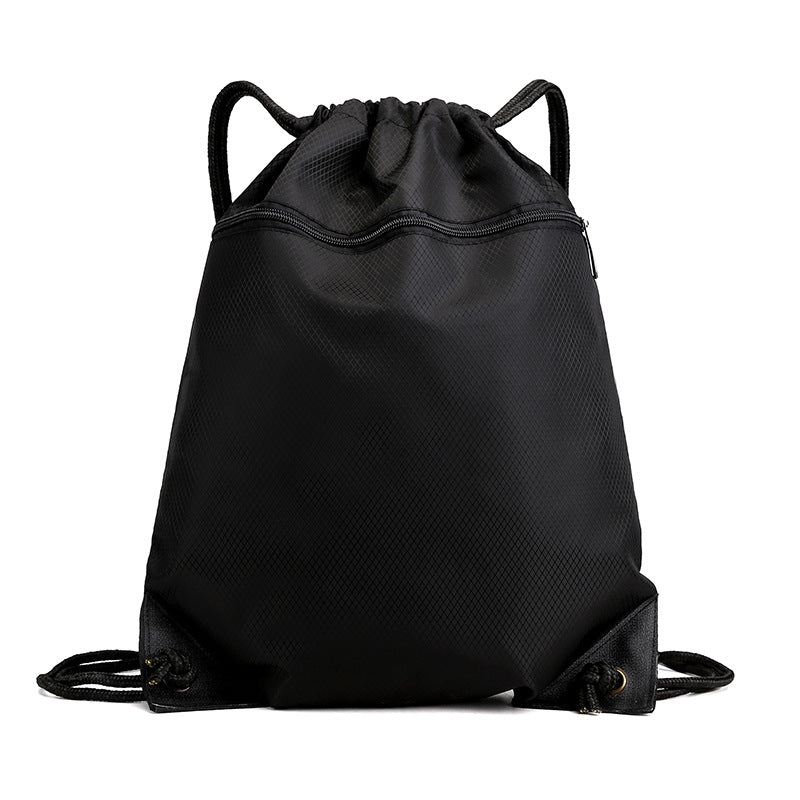 Simple Lightweight Drawstring Large Capacity Football Sports Backpacks