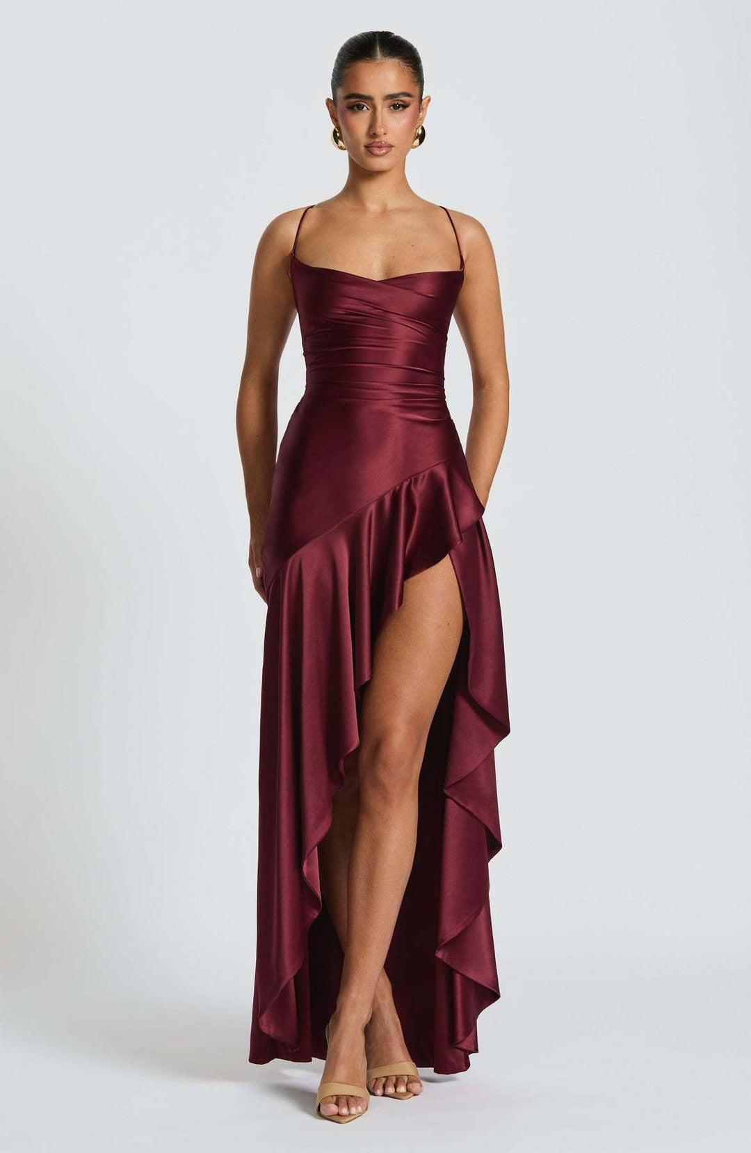 Women's Sexy Hot Formal Dress With Backless Lace Dresses