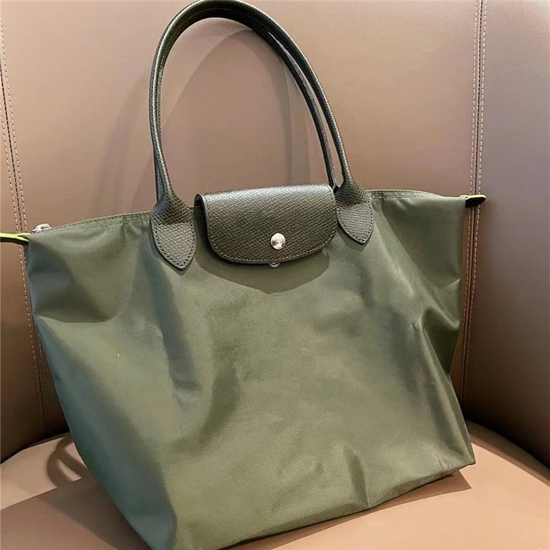 Durable Embroidered Dragon Dumpling Folding Underarm Bags