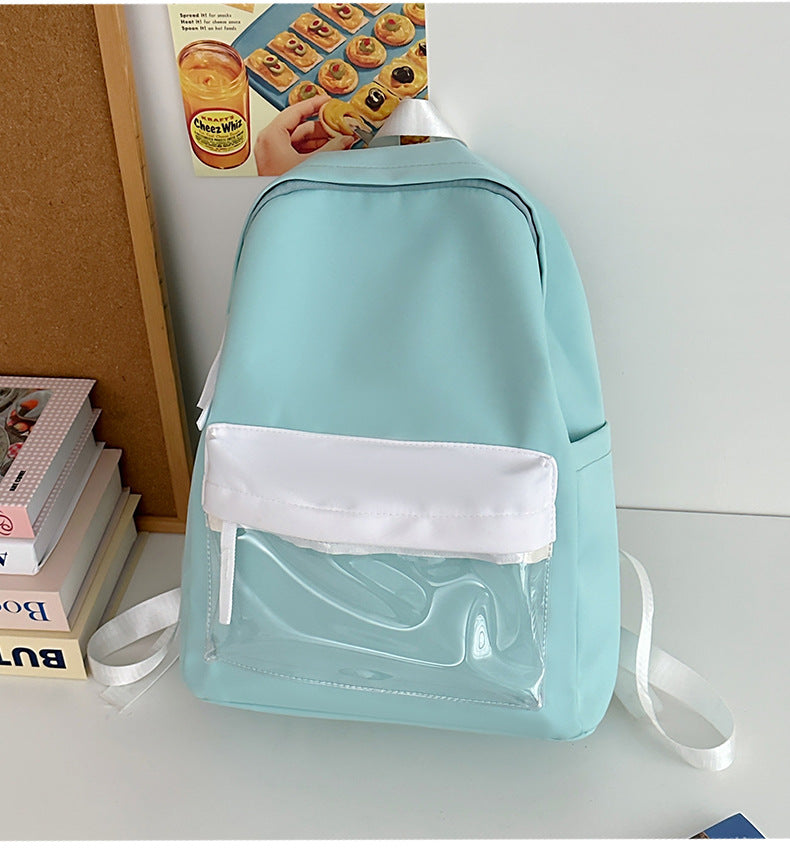 Simple Early High College Large Capacity Middle School Students' Schoolbags