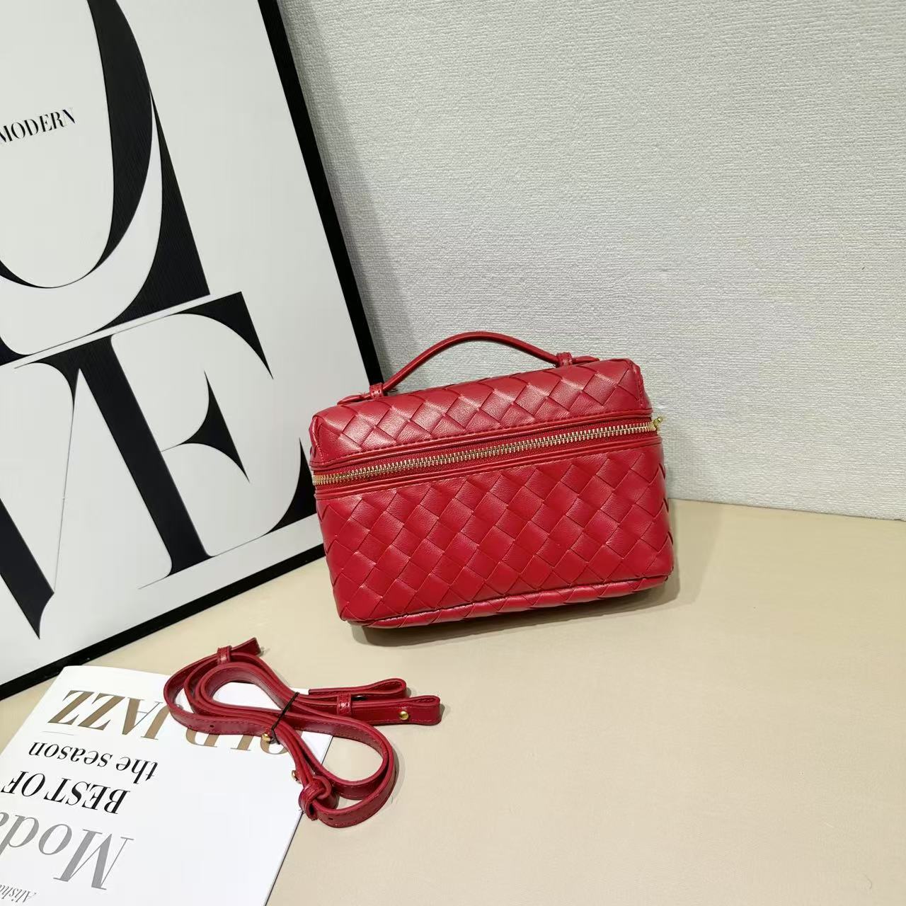 Casual Box Rhombus Chain Western Fashion Handbags