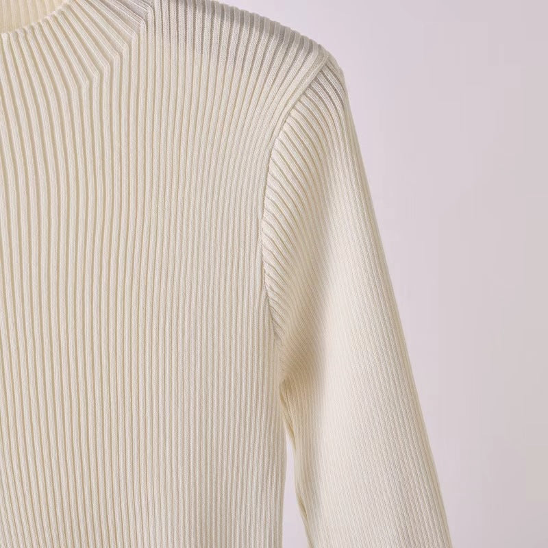 New Dress Style Knitted Two-piece Mid-length Suits