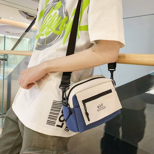Men's Slouchy Fashion Mobile Simple Tooling Men's Shoulder Bags
