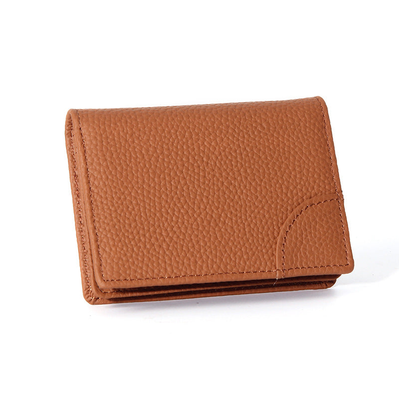 Light-weight Thin Simple Large Capacity Certificate Card Holder