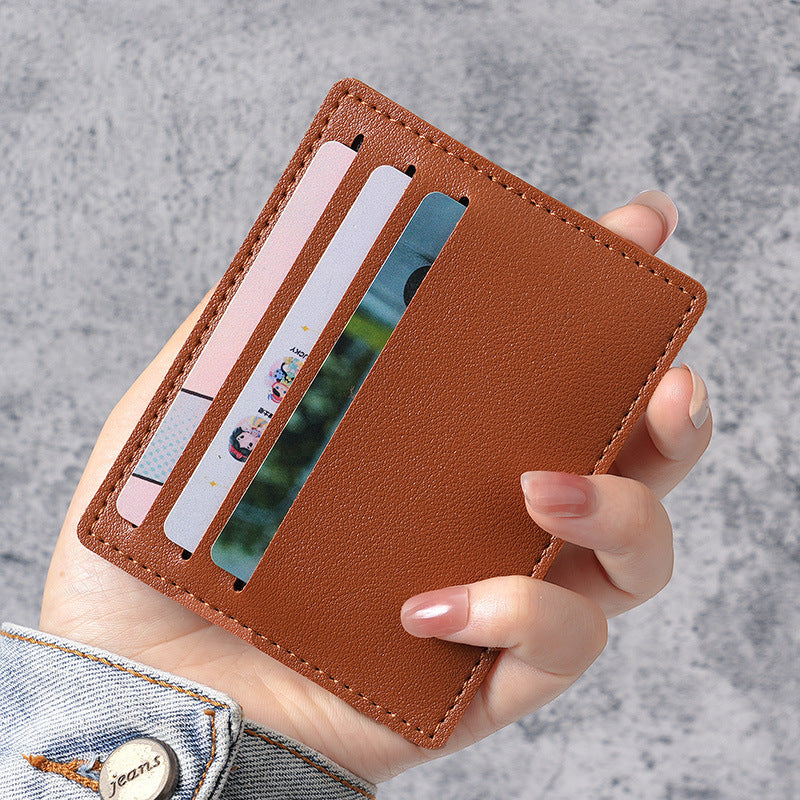 Women's & Men's & Mini Clamp Bus Bank One-piece Card Holder