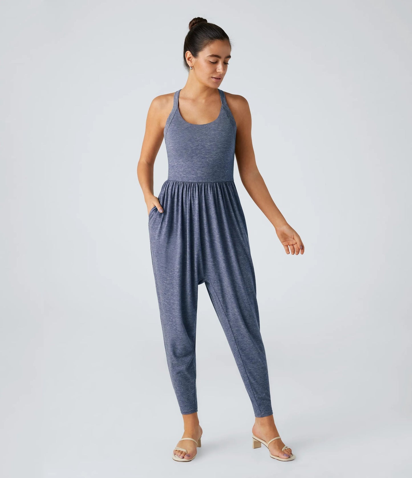 Popular Classy Casual Women's Sleeveless Sexy Women's Jumpsuit/clothing