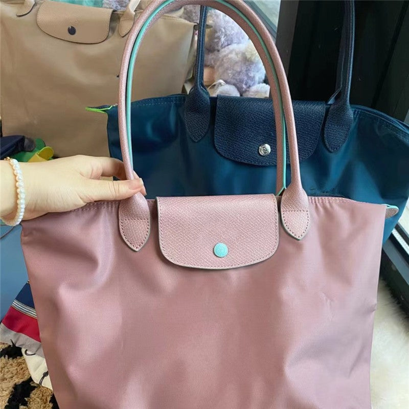 Durable Embroidered Dragon Dumpling Folding Underarm Bags