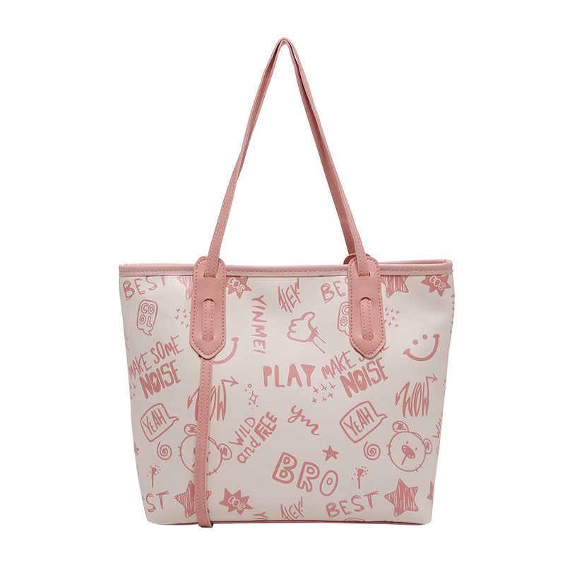 Women's Simple Elegant Large Capacity Summer Fresh Crossbody Bags