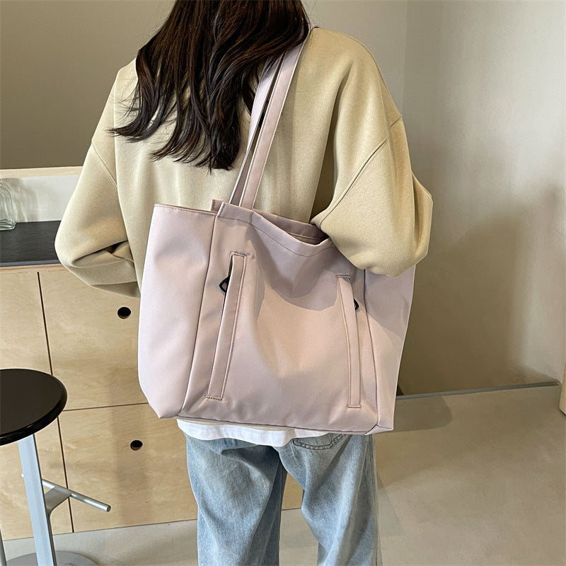 Women's Large Capacity Versatile Waterproof Commuter Nylon Tote Bags