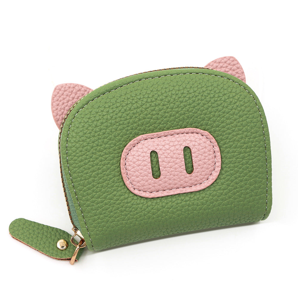 Piggy Certificate Lightweight Organ Cute Multiple Card Holder