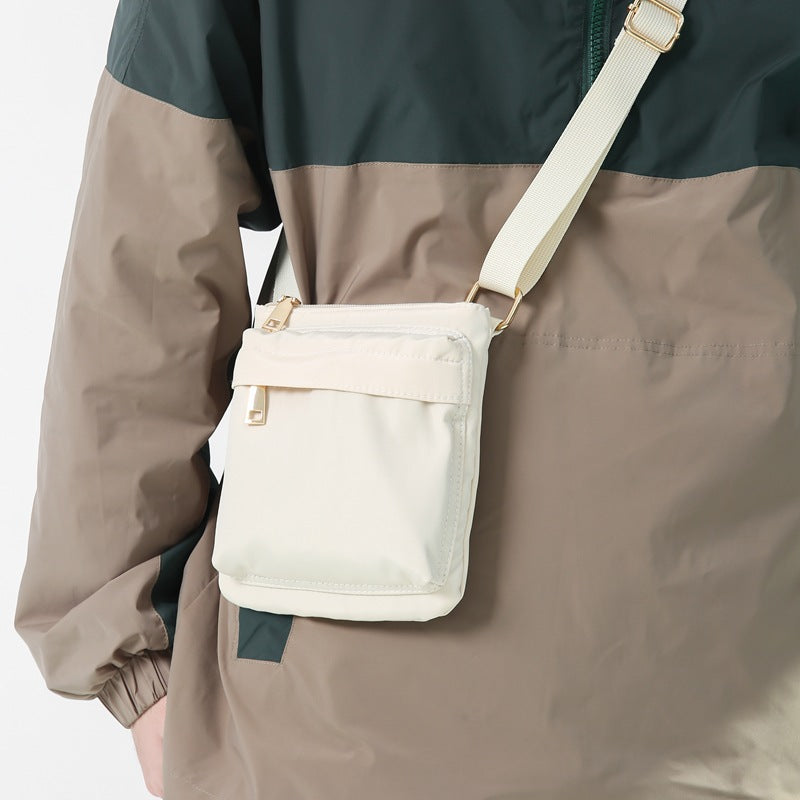 Women's & Men's & Mobile Fashion Korean Style Nylon Lightweight Summer Men's Messenger Bags