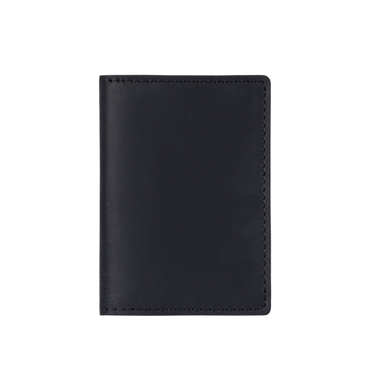 Genuine Leather Cowhide Simple Bank Storage Card Holder