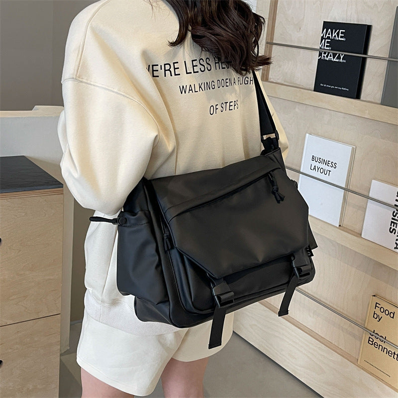 Women's Derm Camp Oxford Cloth Underarm Fashion Crossbody Bags
