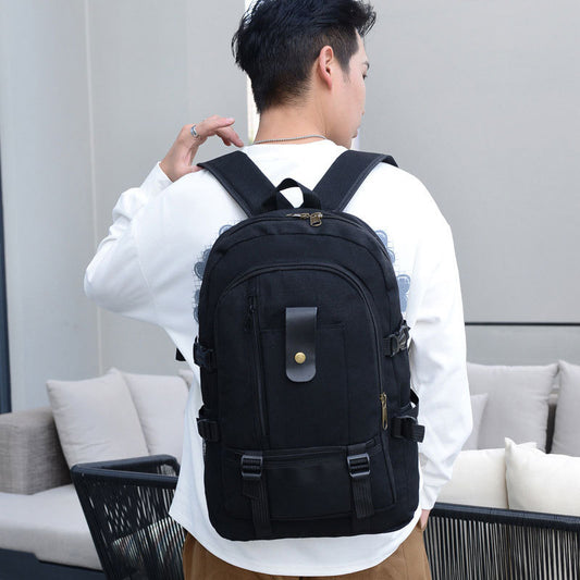 Slouchy Cool Creative Canvas Trendy Leisure Backpacks