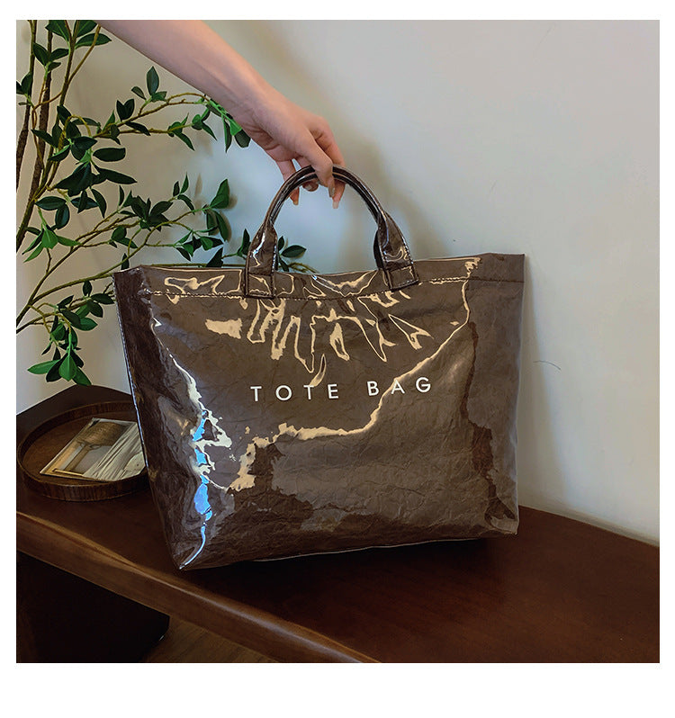 Large Capacity Gel Fashion Transparent Waterproof Bags
