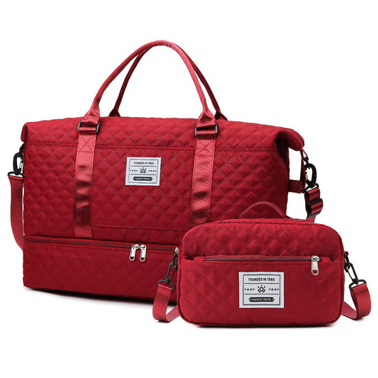 Women's Wet Separation Gymnastic Valise Short-distance Portable Crossbody Bags