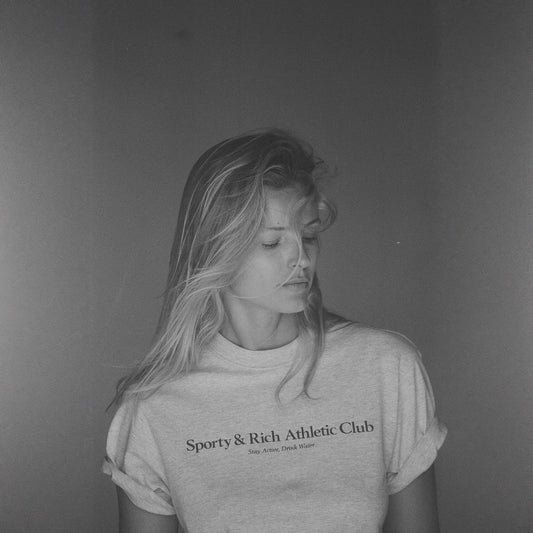Women's Spring North American Niche English Alphabet Letters Blouses