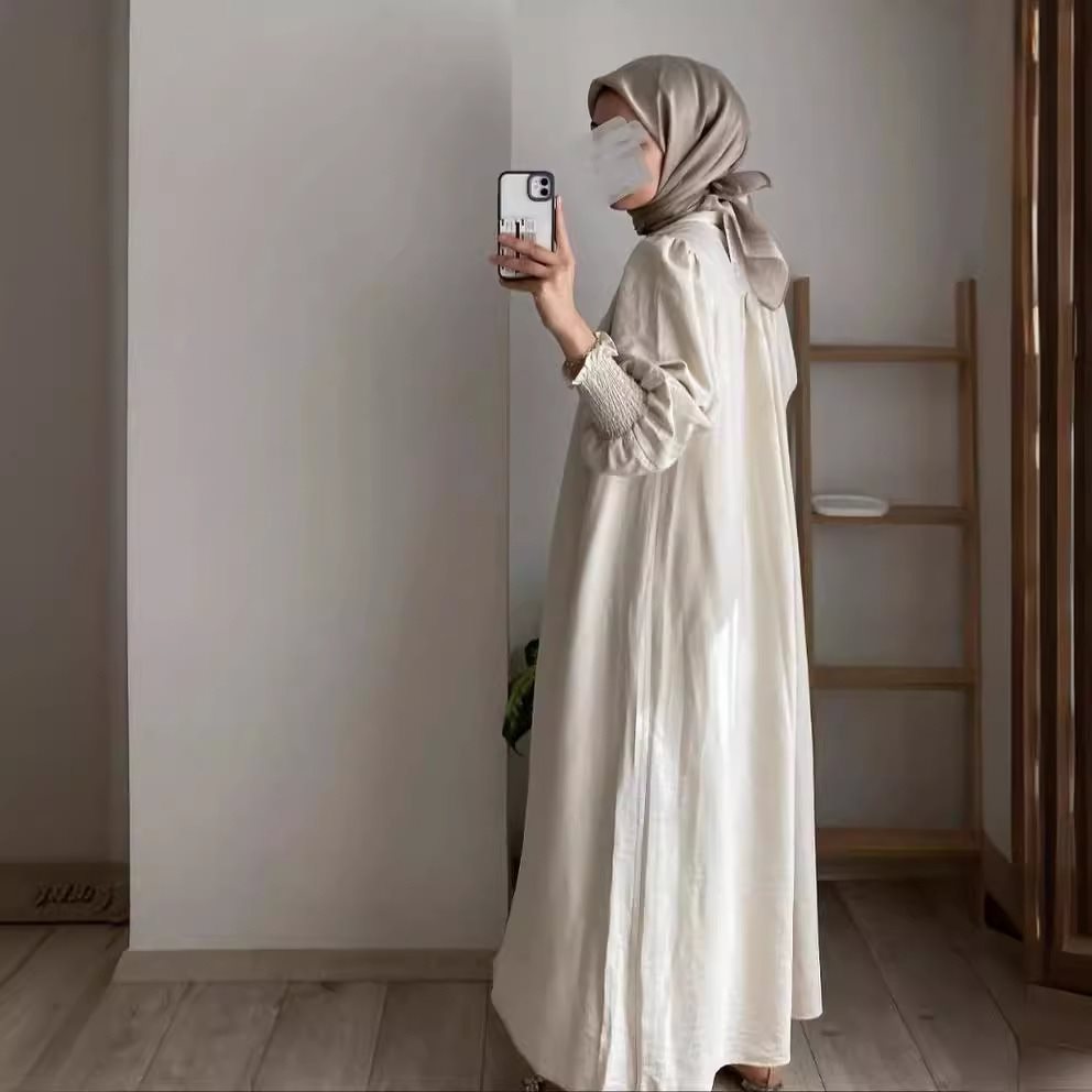 Women's Style Commuting Elegant Simple Turn-down Collar Dresses