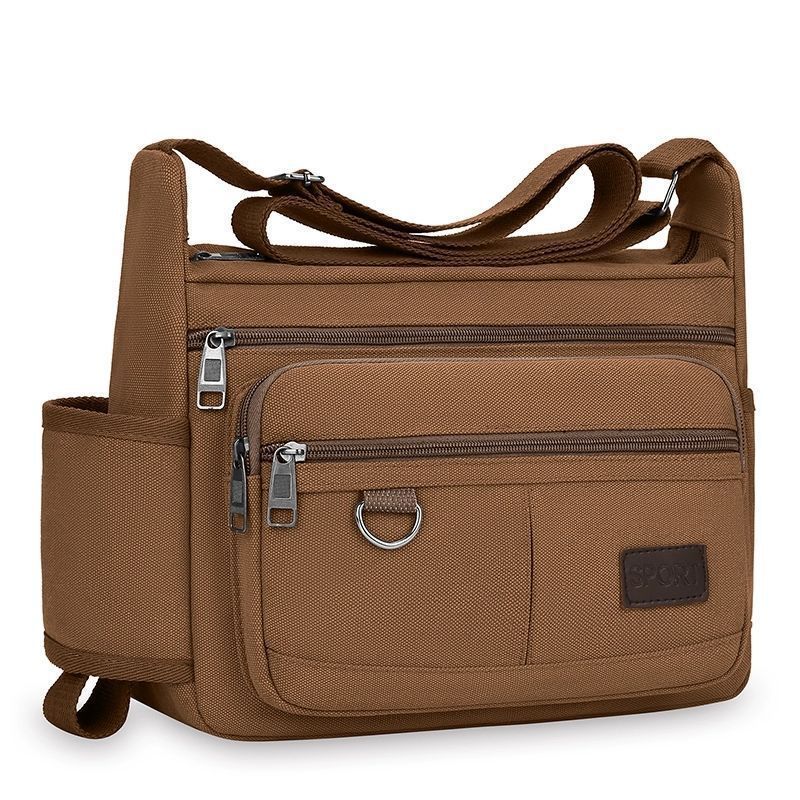 Men's Canvas Retro Large Capacity Versatile Men's Shoulder Bags