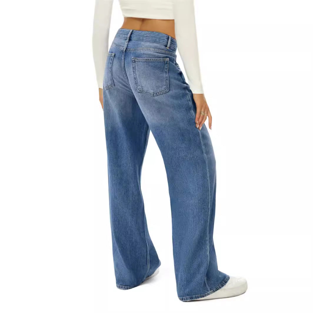 Fashion Pretty Trendy Women's Loose Vintage Women's Jeans