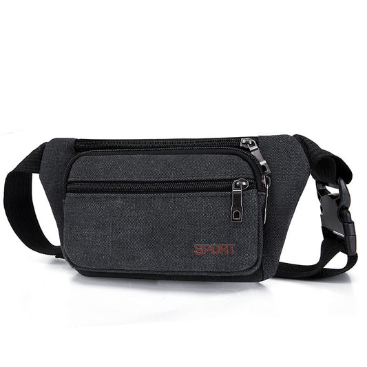Canvas Fashion Construction Site Work Checkout Men's Waist Packs