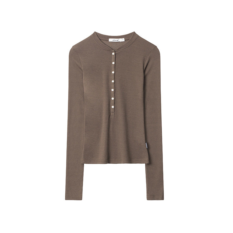 Hot Style Slim Fit Single-breasted Long Blouses