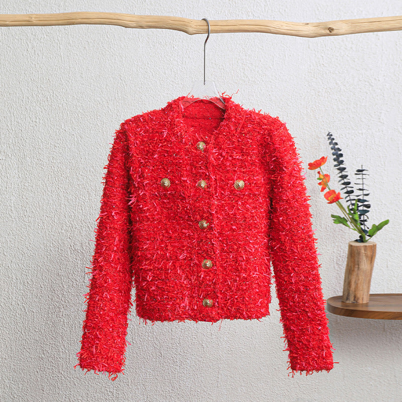 French Style Classic Temperament Entry Lux Knitwear