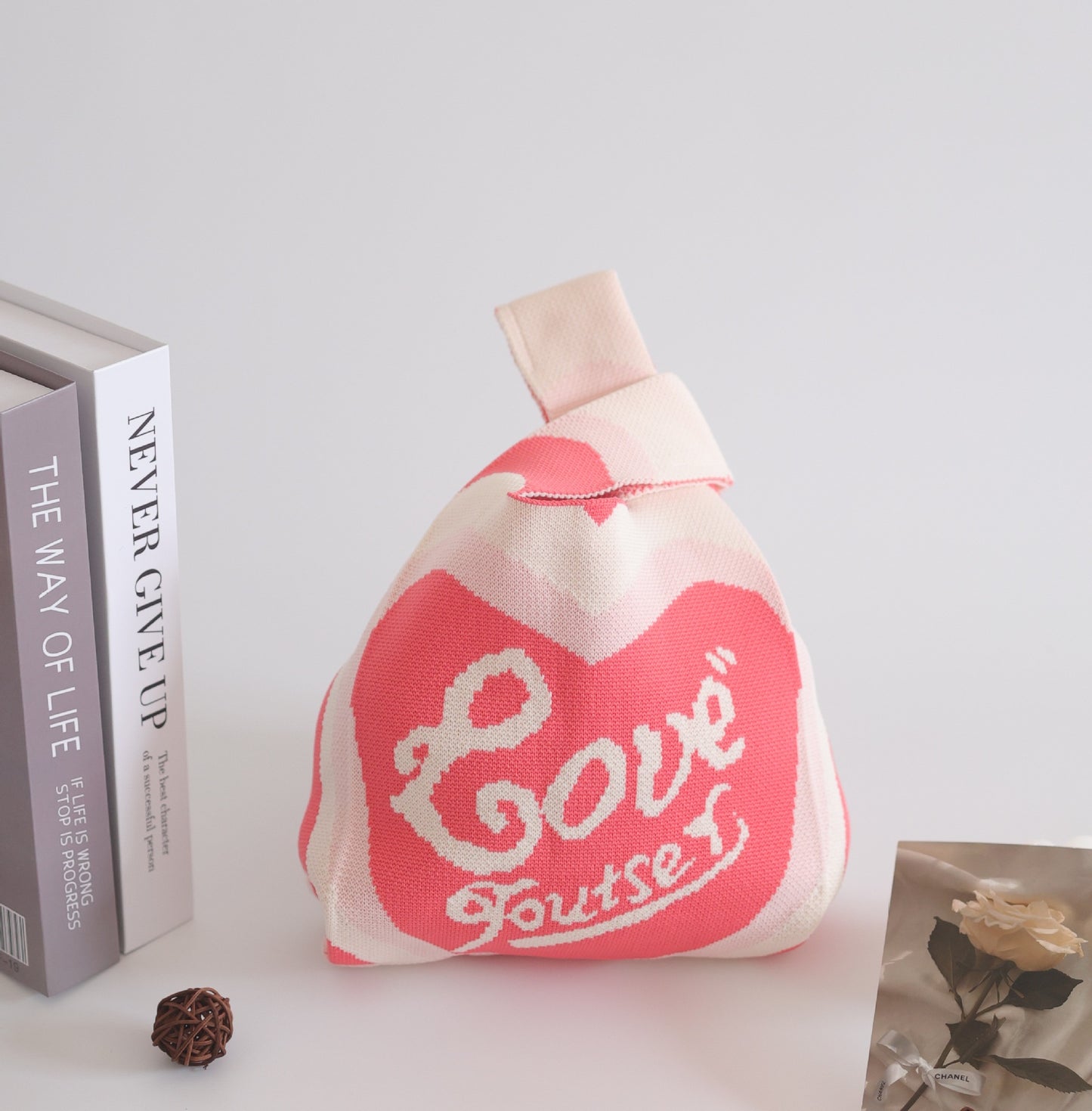 Women's Stylish Knitted Woven Vest Simple Handbags