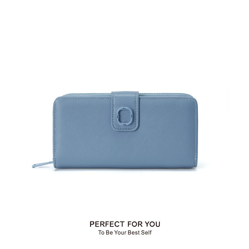 Women's Fashion Simple High Sense Multiple Slots Ladies Wallets
