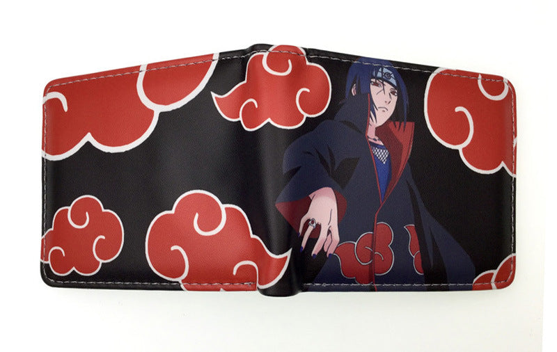 Ninja Red Cloud Four Generation Short Ladies Wallets