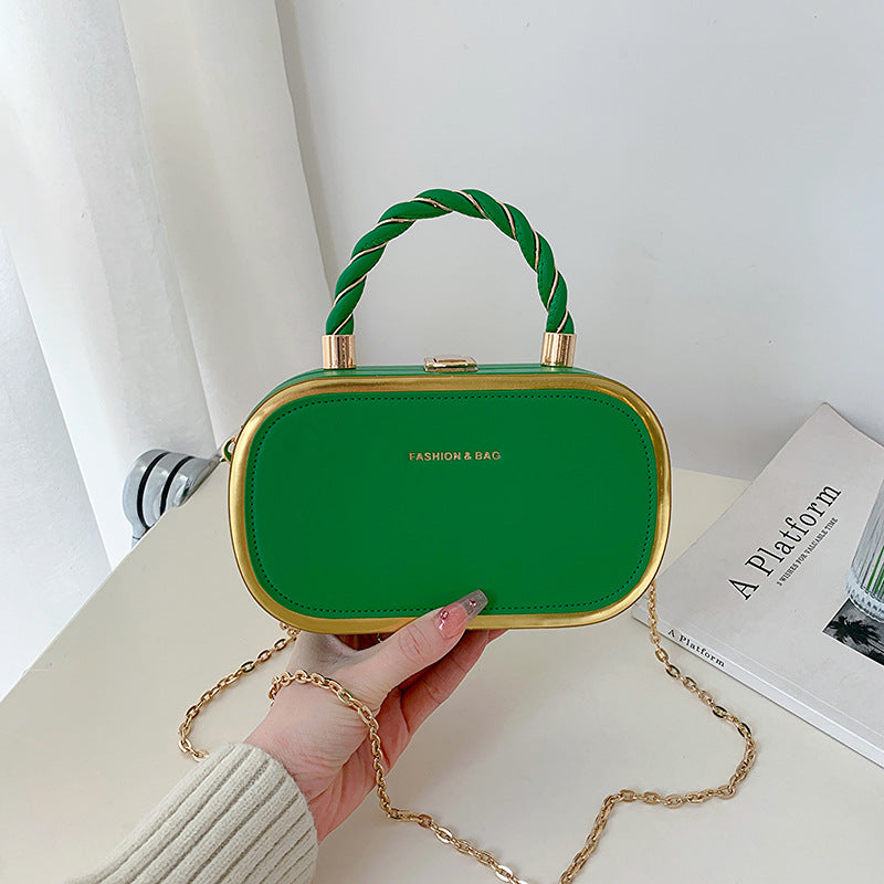Women's Chain Box Shaping Fashion Simple Popular Handbags