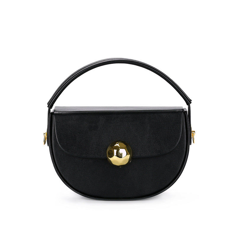 Women's Motorcycle Alligator Print Stitching Underarm Simple Handbags