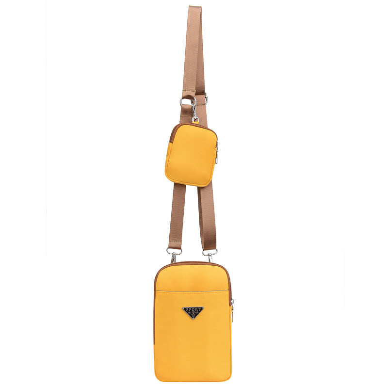 Glamorous Trendy Mobile Nylon Fashion Mini Phone Bags