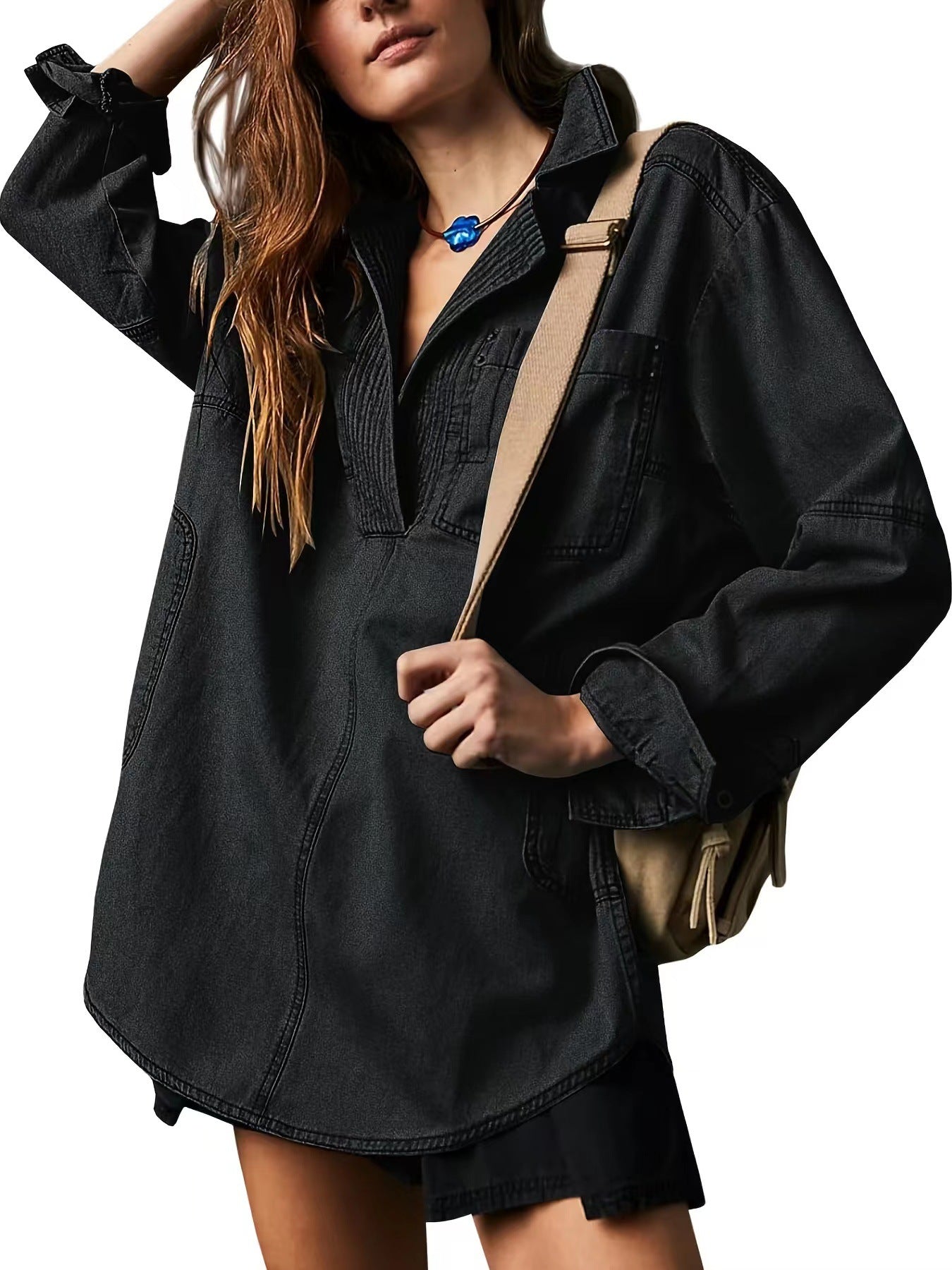 Classic Denim Long-sleeved Fashion Design Casual Jackets