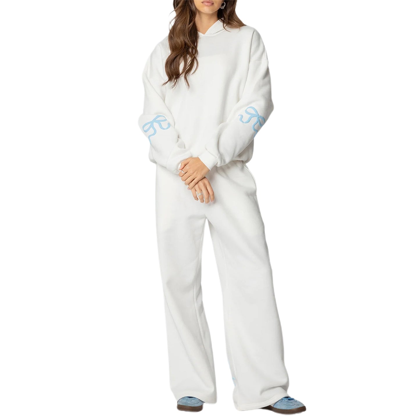 Women's Sleeve Loose Thick Fashion Casual Wide Suits