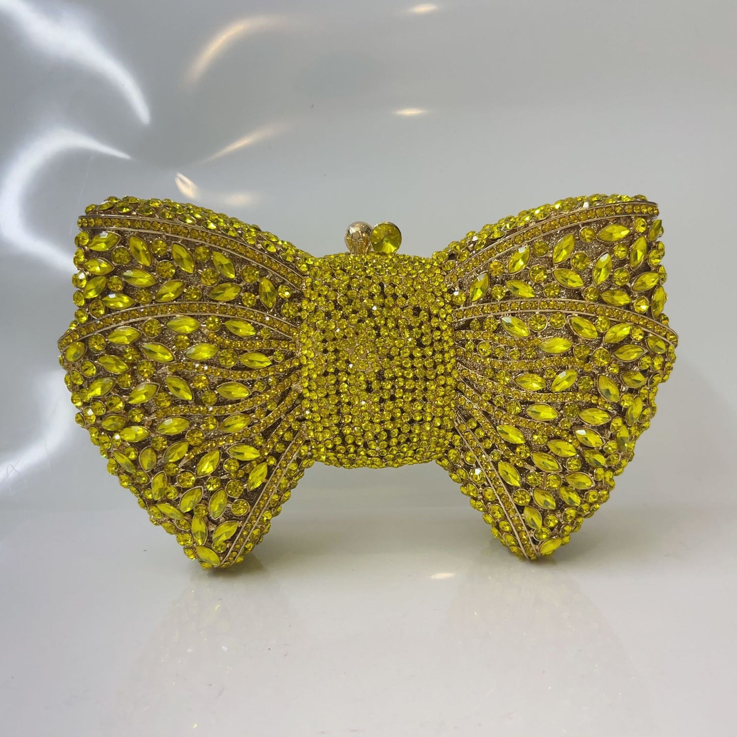 Women's Bow Diamond Banquet Dress Garment Evening Bags