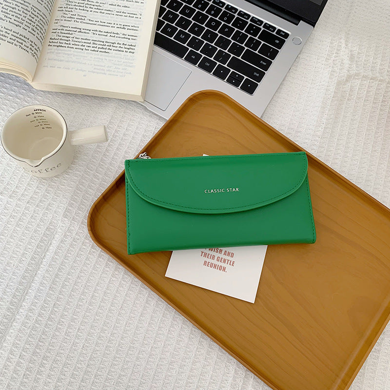 Women's Trendy Long Clutch Advanced Sense Ladies Wallets