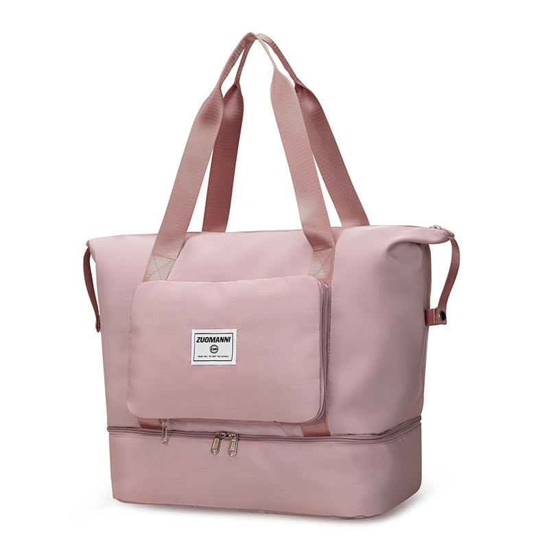 Capacity College Foldable Dry Wet Separation Travel Bags